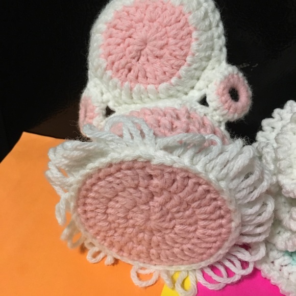 HANDMADE DOLL DRESS & (2) Chair Pincushions - Picture 7 of 9